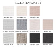 Estor enrollable screen rs 4000p 1% apertura