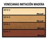 Cortina veneciana imitación madera lamas 25mm