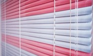 Cortina veneciana de aluminio lamas 16mm combinadas
