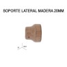 SOPORTE LATERAL DE MADERA Ø20MM