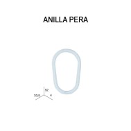 PACK 10 ANILLAS PERA