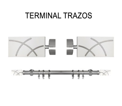 TERMINAL TRAZOS Ø19MM