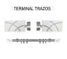 TERMINAL TRAZOS Ø19MM