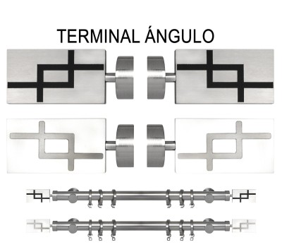 TERMINAL ÁNGULO Ø19MM