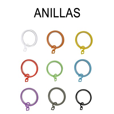 ANILLAS DE COLORES Ø19 Y Ø30 MM