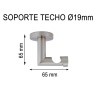 SOPORTE TECHO Ø19MM