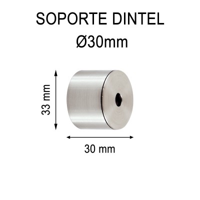 SOPORTE DINTEL Ø30MM