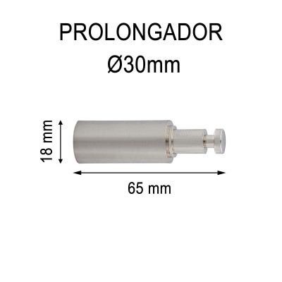 PROLONGADOR Ø30MM