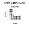 CODO ARTICULADO Ø30MM