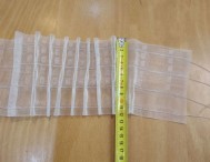 CINTA FRUNCIDORA TRANSPARENTE 12 CM