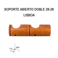 SOPORTE ABIERTO DOBLE 28-28 LISBOA