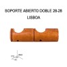 SOPORTE ABIERTO DOBLE 28-28 LISBOA