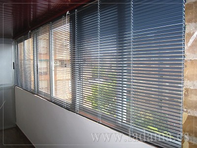 CORTINAS DE ALUMINIO LAMAS 16 MM