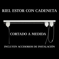 Mecanismo de estor con cadena