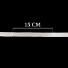 Cinta paquete con anillas paso 15 cm para estor