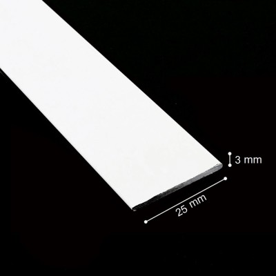 Pletina contrapeso 25mm para estor