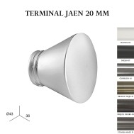 Pack 2 terminales jaén zirconio ø20mm