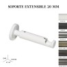 Soporte extensible zirconio ø20mm