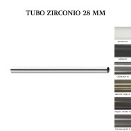 Tubo de barra zirconio ø28mm