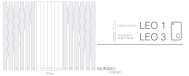 Cortinas verticales onduladas 127mm murano-c combi