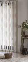 Cortinas verticales ondas 127mm violetta-b combi