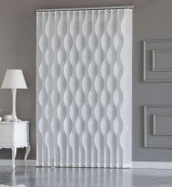 Cortinas lamas onduladas 127mm violeta-a