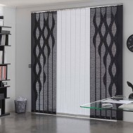 Cortinas verticales onduladas 127mm murano-c combi