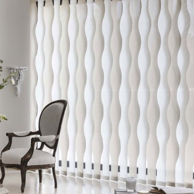 Cortinas verticales ondas 127mm violetta-b combi