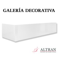 Galería para Cortinas - color Blanco