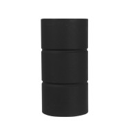 Barra cortina acero negro ø30
