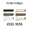 Tubo barra forja ø20mm