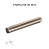 Empalme tubo zirconio ø20mm