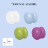 Pack 2 terminales almería madera 28mm
