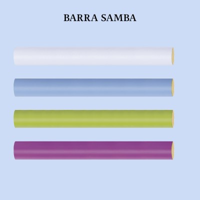 Barra Madera Samba Infantil Ø28 mm | Colores Infantiles