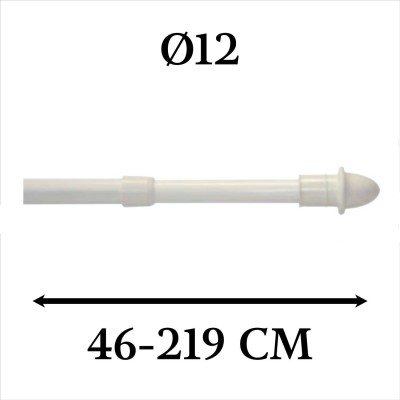 Portavisillo extensible ø12mm