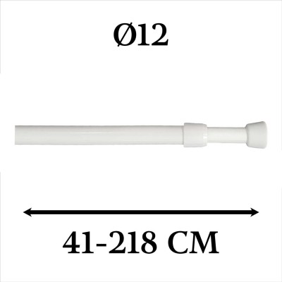 Portavisillo extensible autofijable ø12