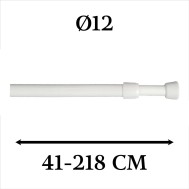 Barra extensible autofijable ø12