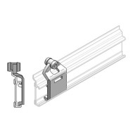 Corredera portatelas con rueda panel japones - sistema Chyc