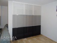 Riel de Panel Japonés de 3 lamas