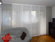Riel de Panel Japonés de 6 lamas