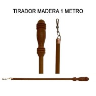 Tirador de madera 1 metro