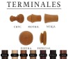 Barras para cortinas de madera 28 mm