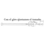 Barra Extensible Auto fijable