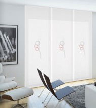 Lamas Panel Japonés Bordado 26323