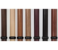 Barra madera 20 mm para cortinas
