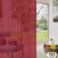 Cortina de hilos confeccionado con velcro