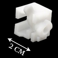 Soporte para estor de cadeneta 20 mm | Pared o techo