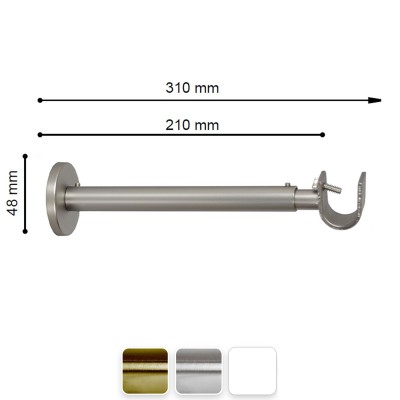 SOPORTE EXTENSIBLE Ø30MM
