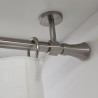 Barra de acero para cortinas modernas ø19