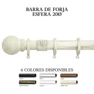 CONJUNTO BARRA ESFERA FORJA 20